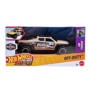 Hot Wheels Pull-Back Speeder | Off-Duty - Brown (HWH41)