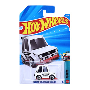Hot Wheels TOONED | Tooned Volkswagen Golf MK1 - White (172/250)
