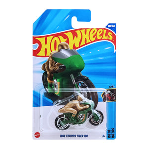 Hot Wheels MOTO | 1966 Triumph Tiger 100 - Green (235/250)