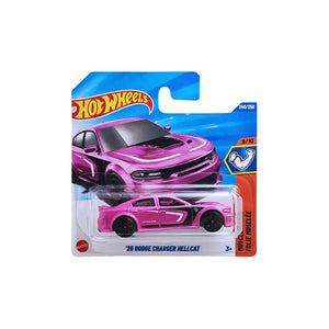Hot Wheels MUSCLE MANIA | '20 Dodge Charger Hellcat - Pink (240/250) SHORT CARD