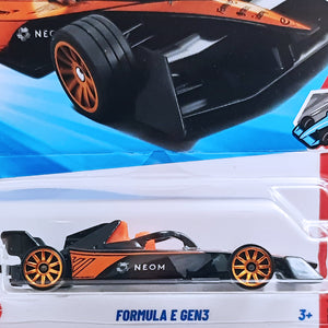 Hot Wheels TRACK ACES | Formula E Gen3 - Black.Orange (194/250)