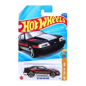 Hot Wheels HW '70S VS '90S | '92 Ford Mustang - Black (127/250)