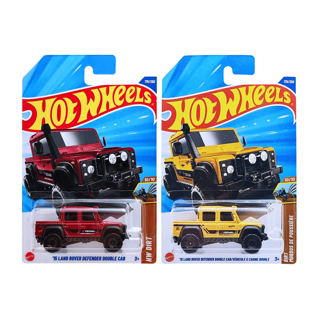 Hot Wheels HW DIRT - '15 Land Rover Defender Double Cab