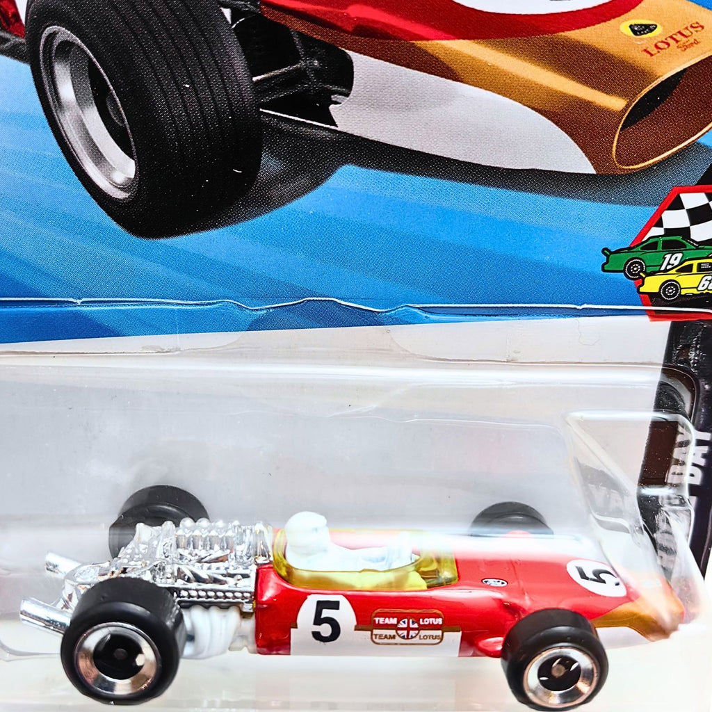 Hot Wheels HW RACE DAY | '68 Lotus Type 49 - Red.White (193/250)