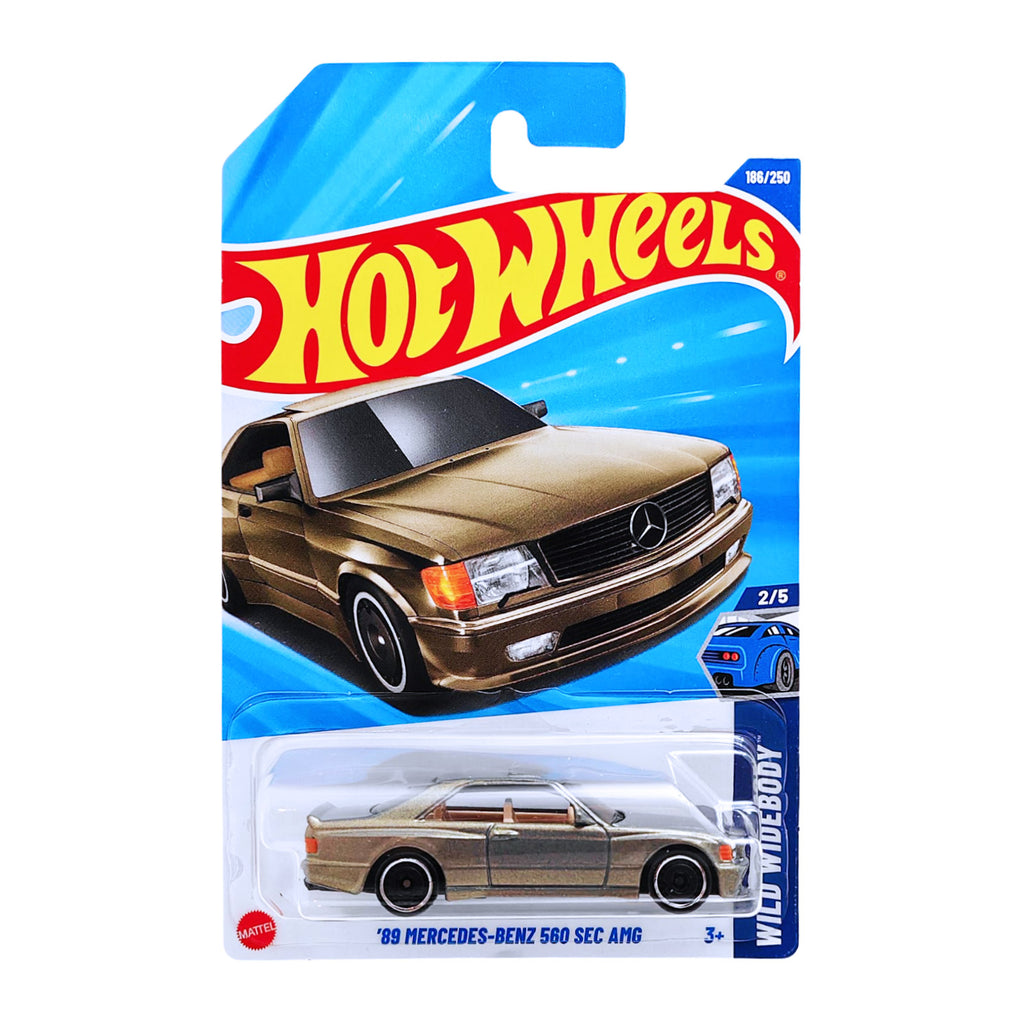Hot Wheels WILD WIDEBODY - '89 Mercedes-Benz 560 Sec Amg