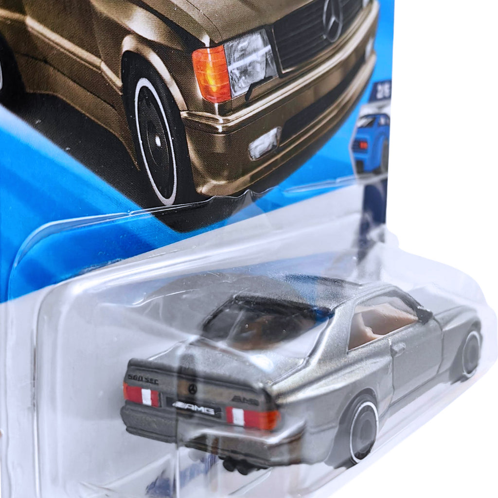 Hot Wheels WILD WIDEBODY | '89 Mercedes-Benz 560 Sec Amg - SilverGold (186/250)