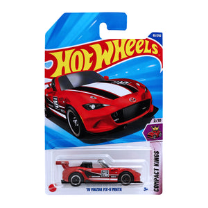 Hot Wheels COMPACT KINGS | '15 Mazda MX-5 Miata - Red (80/250)