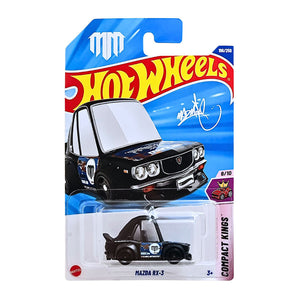 Hot Wheels COMPACT KINGS | Mazda RX-3 - Black (196/250)