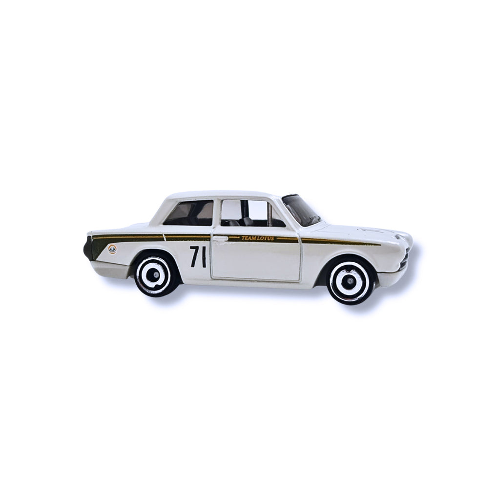 Hot Wheels COMPACT KINGS | Lotus Cortina - Light Grey (213/250) LOOSE