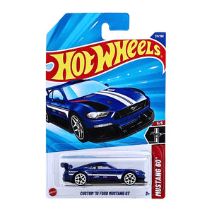 Hot Wheels MUSTANG 60 | Custom '18 Ford Mustang GT - Blue (211/250)