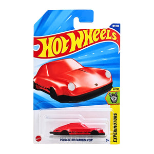 Hot Wheels EXPERIMOTORS | Porsche 911 Carrera Clip - Red (187/250)