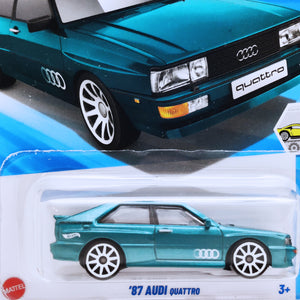 Hot Wheels FACTORY FRESH | '87 Audi Quattro - Sea Green (16/250)