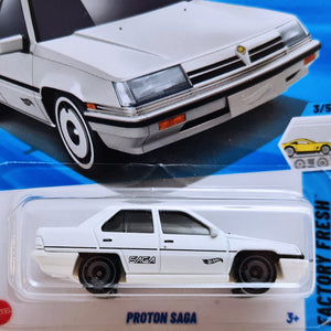 Hot Wheels FACTORY FRESH | Proton Saga - White (38/250)