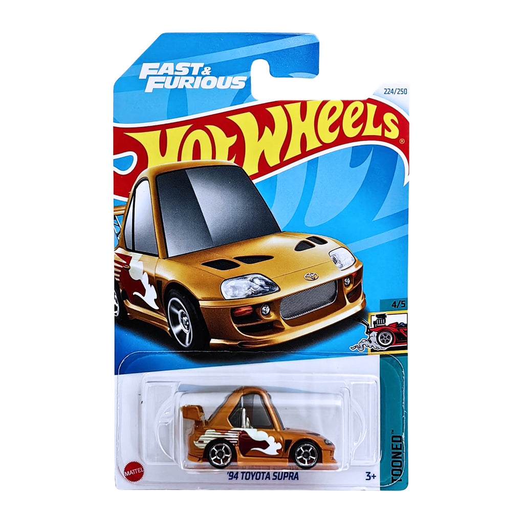 Hot Wheels TOONED | '94 Toyota Supra - Brown (224/250)