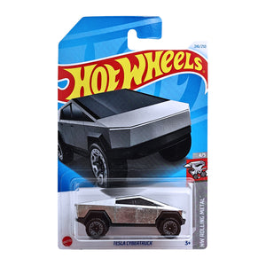 Hot Wheels HW Rolling Metal | Tesla Cybertruck - Silver (246/250)