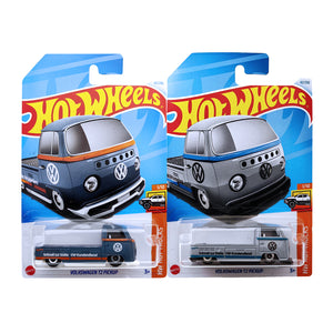 Hot Wheels HW HOT TRUCKS - Volkswagen T2 Pickup | Smokey Blue , Grey