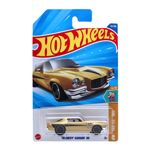 Hot Wheels HW 70'S VS 90'S | '70 Chevy Camaro RS - Gold (53/250)