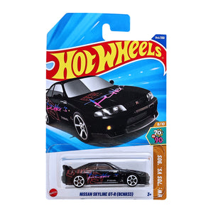 Hot Wheels HW '70S VS '90S | Nissan Skyline GT-R (BCNR33) - Black (144/250)