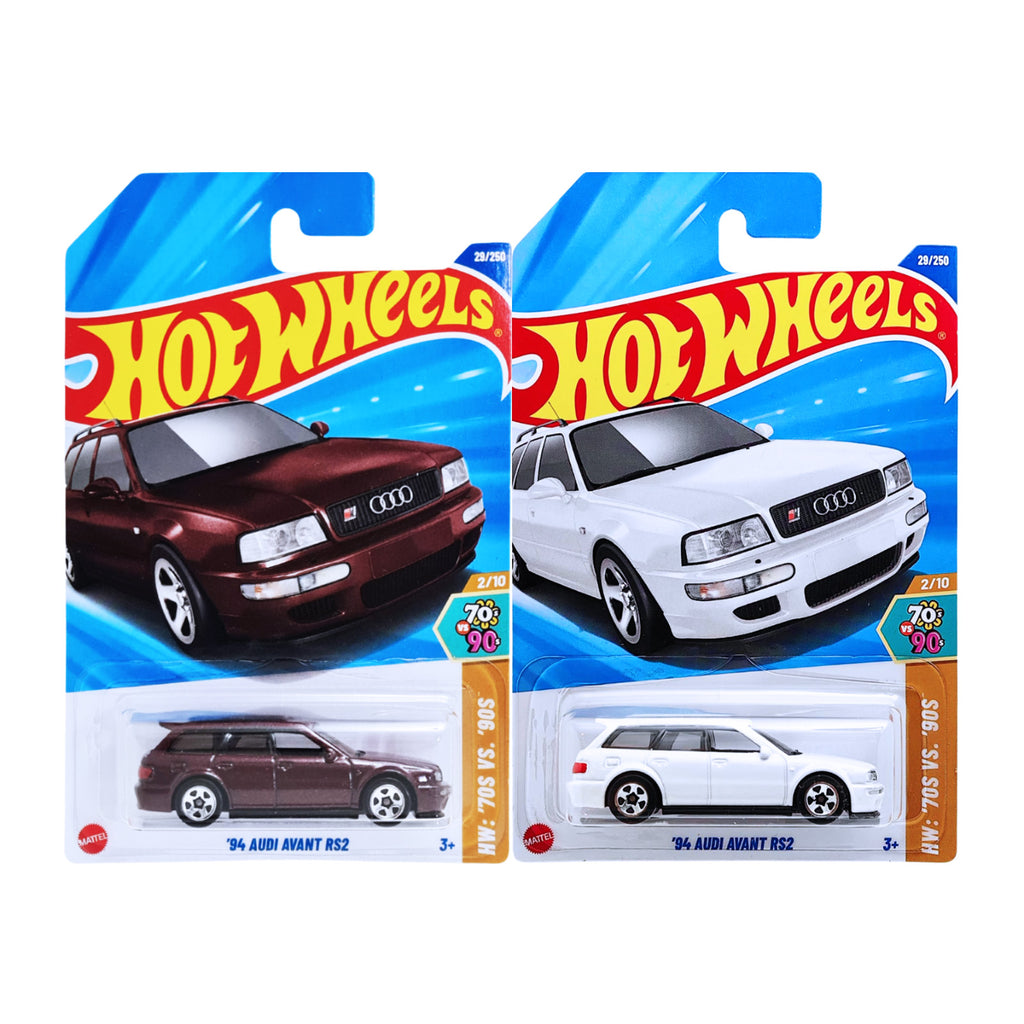 Hot Wheels HW 70'S VS 90'S - '94 Audi Avant RS2