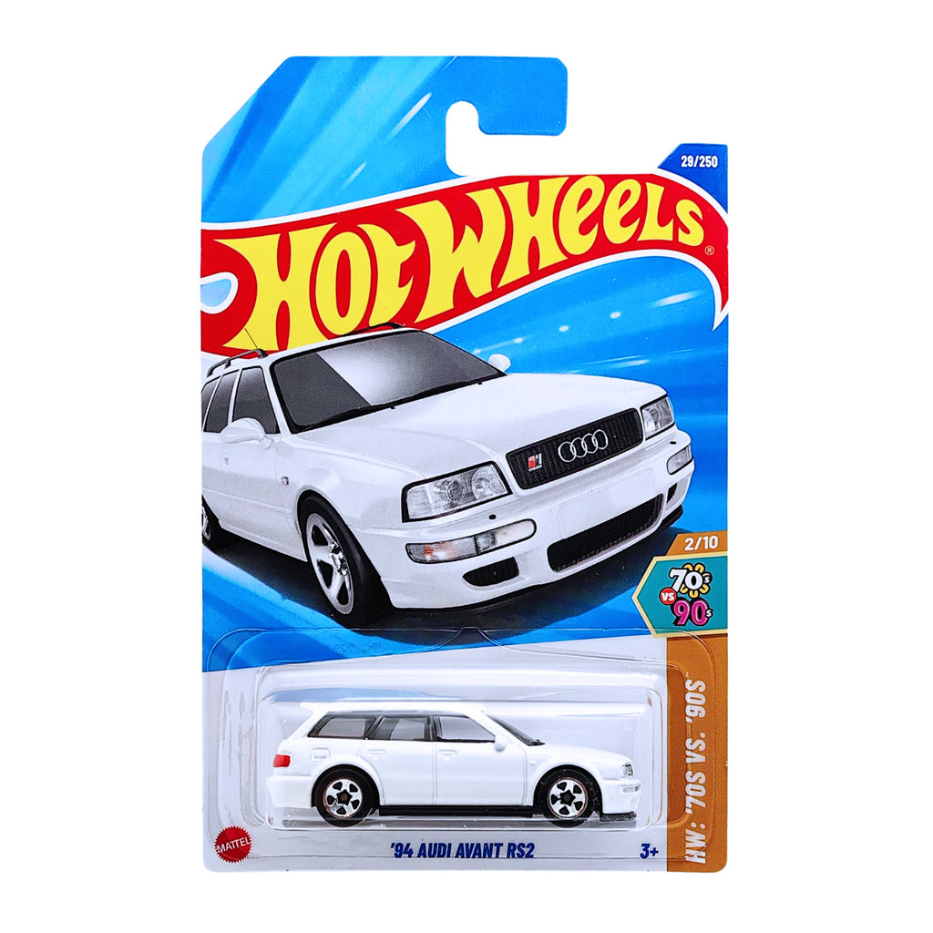 Hot Wheels HW 70'S VS 90'S | '94 Audi Avant RS2 - White (29/250)
