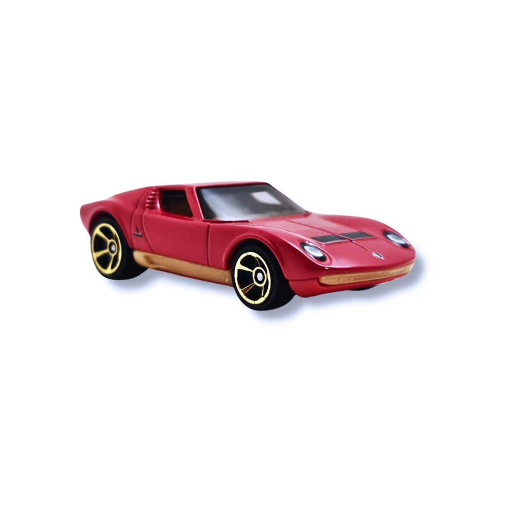 Hot Wheels HW '70S VS. 90'S | '71 Lamborghini Miura SV - Red (78/250) LOOSE