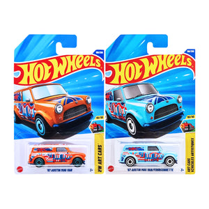 Hot Wheels HW ART CARS - '67 Austin Mini Van