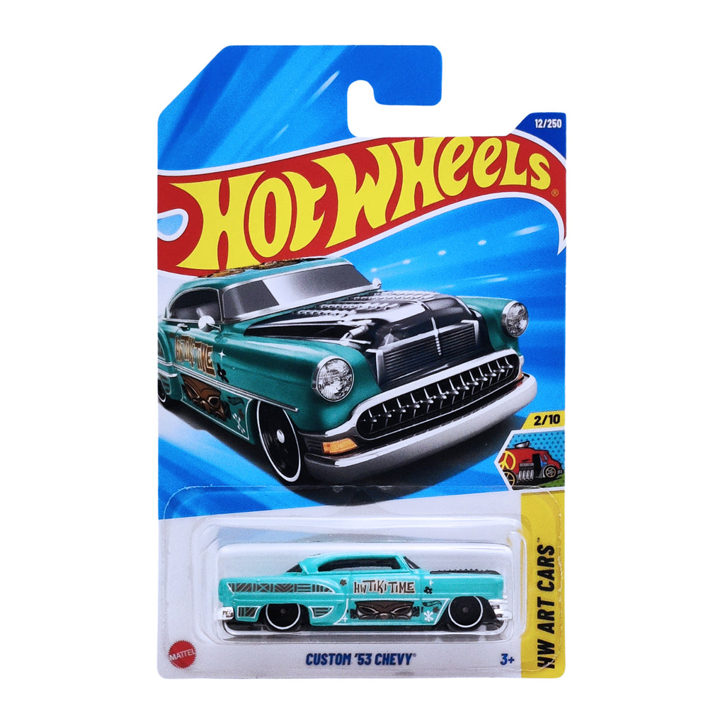 Hot Wheels HW ART CARS | Custom '53 Chevy - Turquoise (12/250)