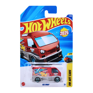 Hot Wheels HW ART CARS | Kei Swap - Red (11/250)