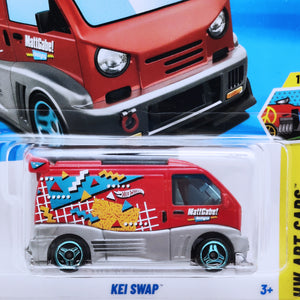 Hot Wheels HW ART CARS | Kei Swap - Red (11/250)