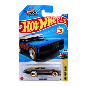 Hot Wheels HW ART CARS | Long Bloc - Brown (135/250)