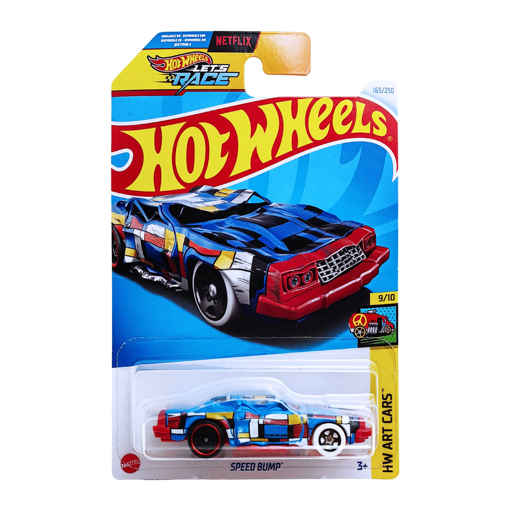 Hot Wheels HW ART CARS Speed Bump | Blue.Red (163/250)