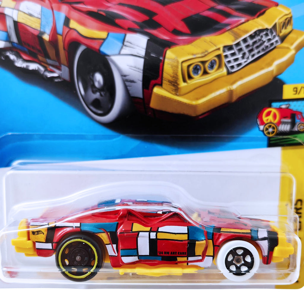 Hot Wheels HW ART CARS Speed Bump | RED.YELLOW