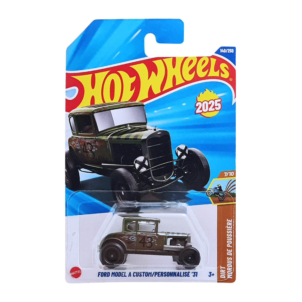 Hot Wheels HW DIRT | Ford Model A Custom / Personnalise '31 - Army Green (140/250)