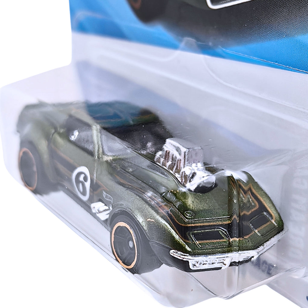 Hot Wheels HW DREAM GARAGE | '68 Corvette - Gas Monkey Garage - Green (134/250)