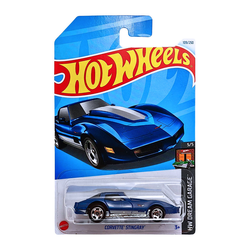 Hot Wheels HW DREAM GARAGE | Corvette Stingray - Blue (109/250)