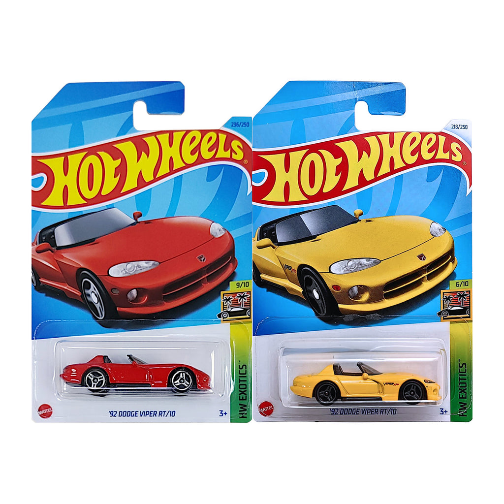 Hot Wheels HW Exotics | '92 Dodge Viper RT/10
