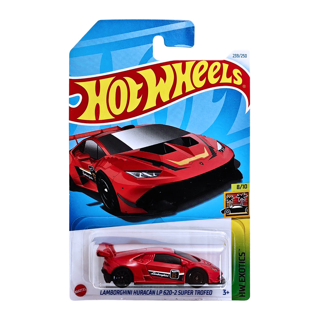 Hot Wheels HW EXOTIC | Lamborghini Huracan LP 620-2 Super Trofed - Red (239/250)