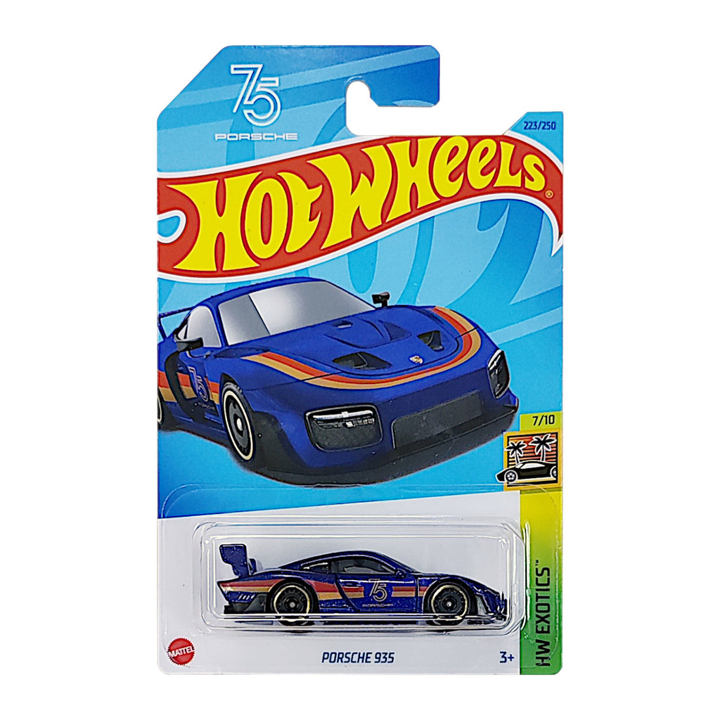 Hot Wheels HW Exotics - Porsche 935 - Blue (223/250)