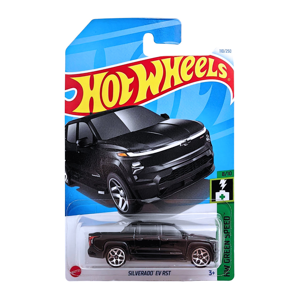 Hot Wheels HW GREEN SPEED | Silverado EV RST - Black (110/250)