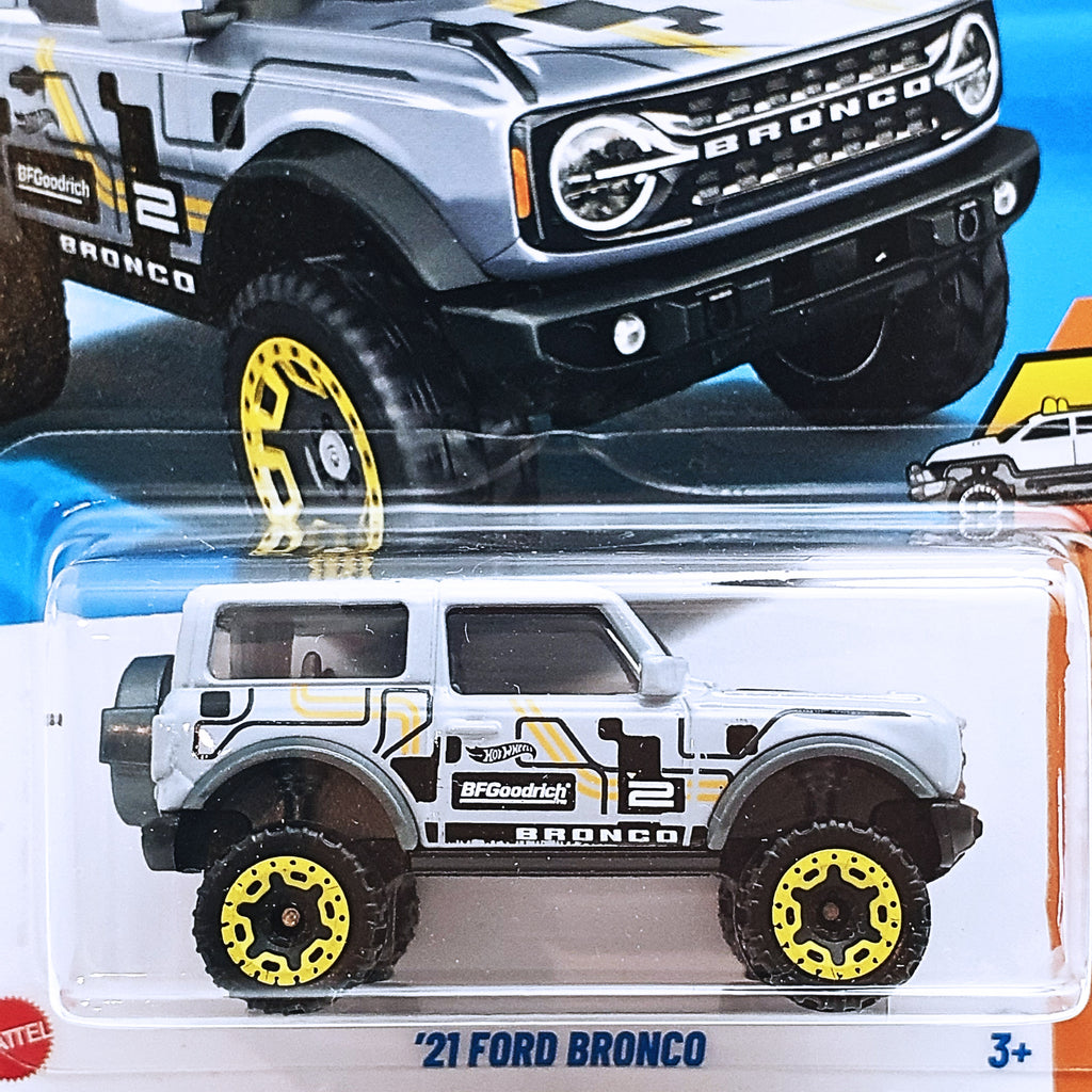 Hot Wheels HW HOT TRUCKS | '21 Ford Bronco - Grey (20/250)
