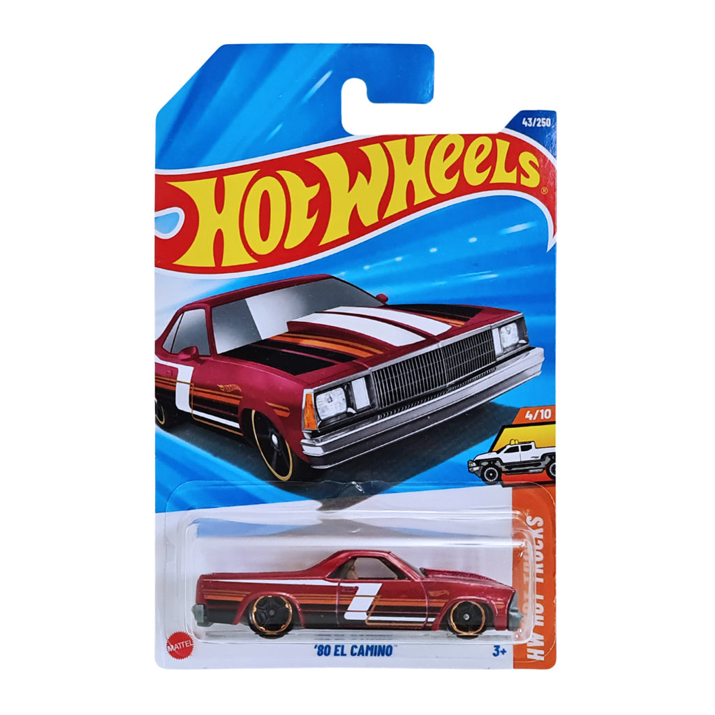 Hot Wheels HW HOT TRUCKS | '80 El Camino - Red (43/250)