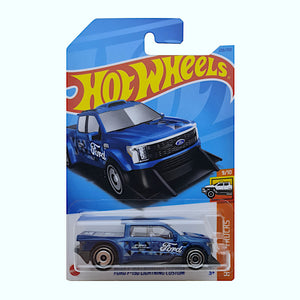 Hot Wheels HW HOT TRUCKS - Ford F-150 Lightning Custom -Blue (226/250)