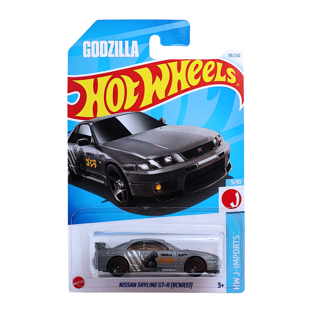 Hot Wheels HW J-IMPORTS | Nissan Skyline GT-R [BCNR33] - Silver (96/250)