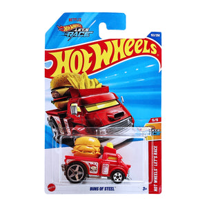 Hot Wheels LET'S RACE | Buns of Steel - Red (153/250)