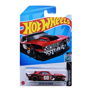 Hot Wheels HW MODIFIED | Custom '68 Camaro - Red.Black (81/250)