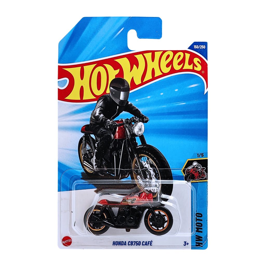 Hot Wheels HW MOTO | Honda CB750 Café - Red.Black (150/250)
