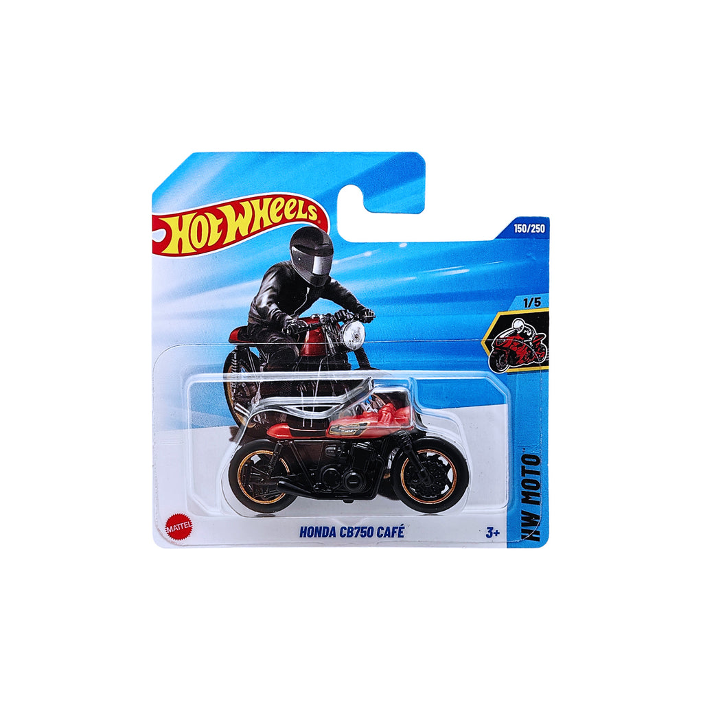 Hot Wheels HW MOTO | Honda CB750 Café - Red.Black (150/250) - Short Card