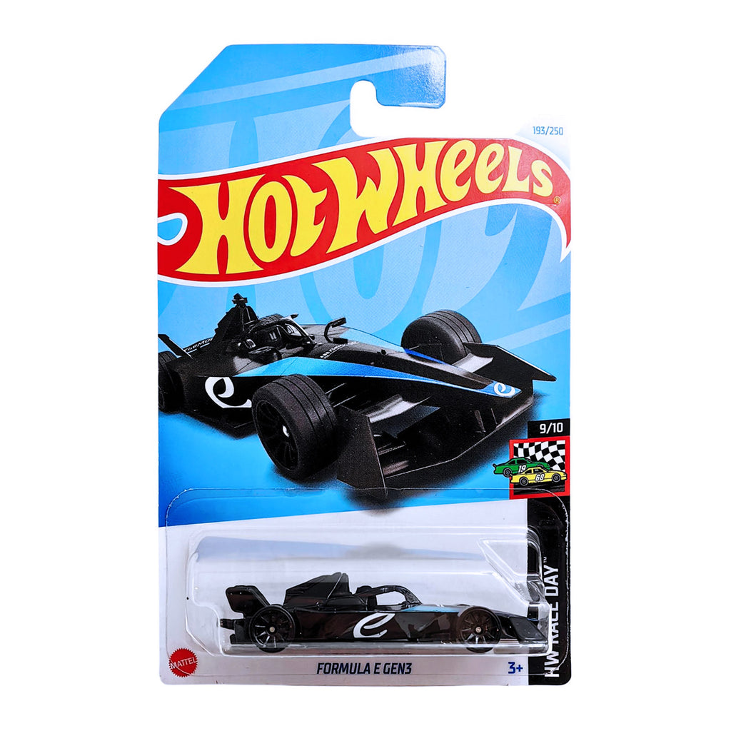 Hot Wheels HW RACE DAY | Formula E Gen3 - Black.Blue (193/250)