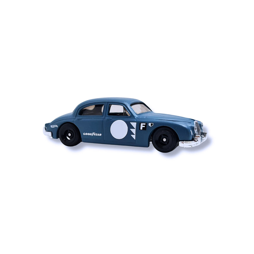 Hot Wheels RACE DAY | Jaguar MK1 - BlueGrey (75/250) LOOSE