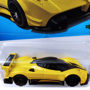 Hot Wheels HW RACE DAY -  Pagani Zonda R - Yellow